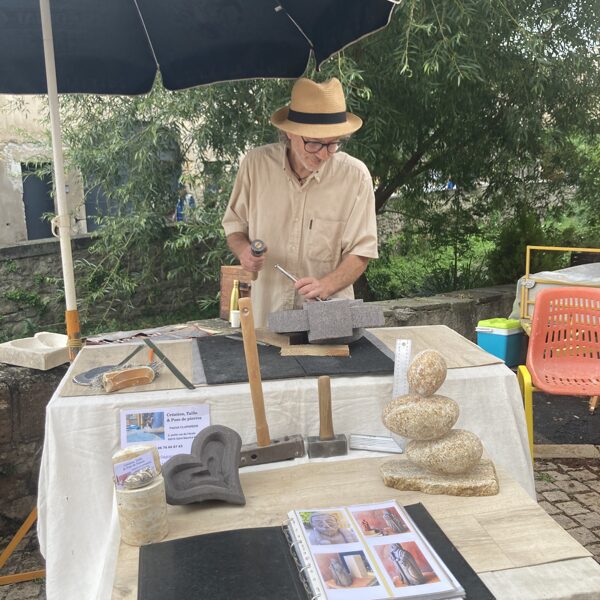 Billom, foire à l'ail 2023.