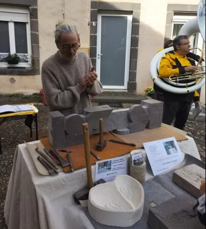 Fête du pain à Soulasse, 63, 2024.